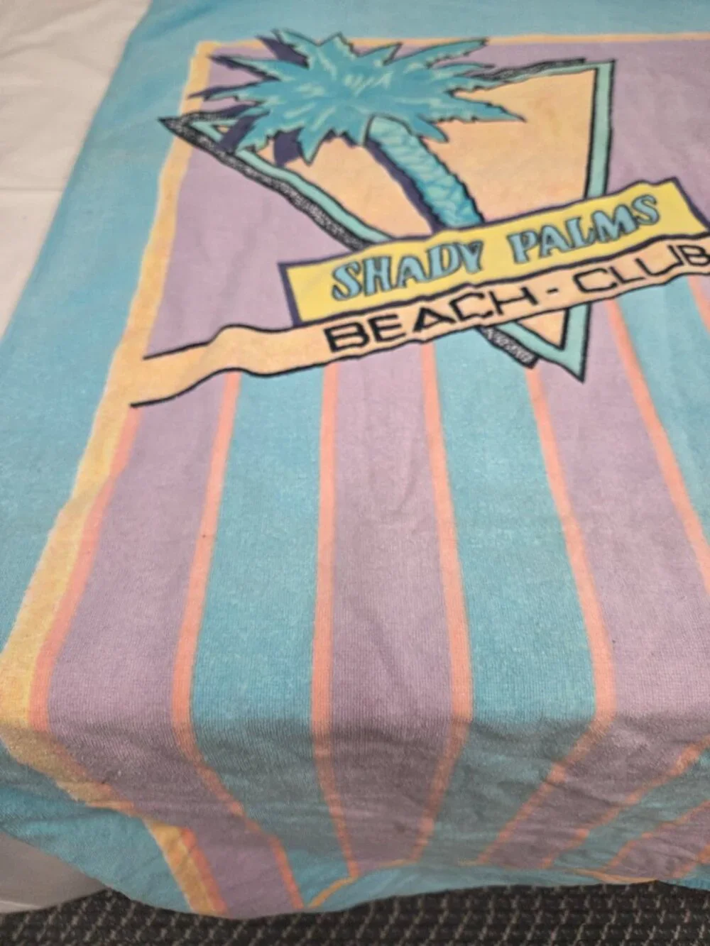 Vtg beach towel
